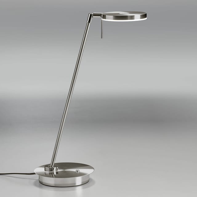 Lupia Licht Cycle T LED Tischleuchte Nickel matt
