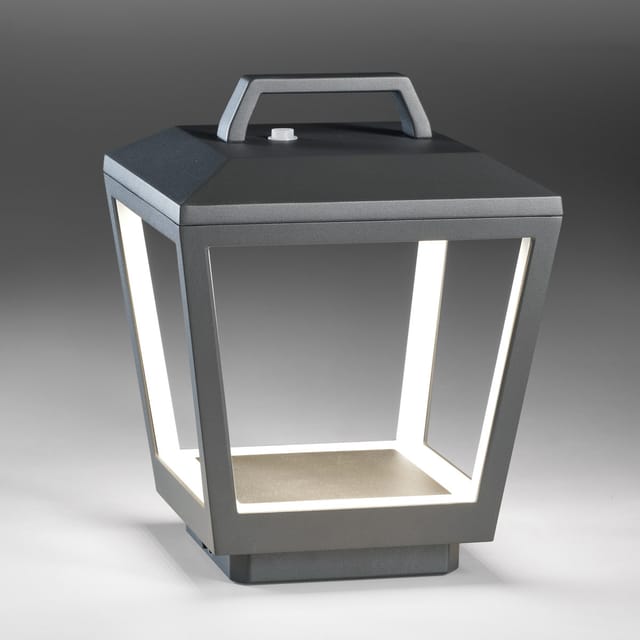 Lupia Licht Matrix LED Akkuleuchte anthrazit
