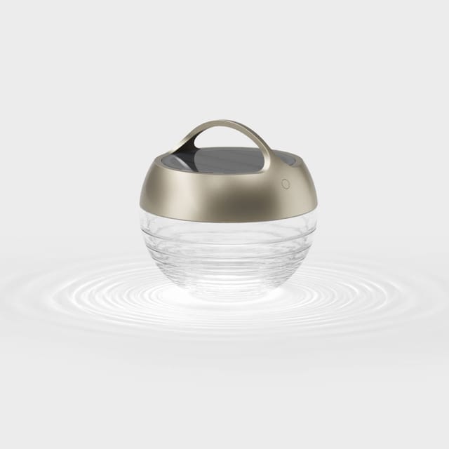 IP44.DE Aqu S LED Solar- / Akkuleuchte true gold (Gold)