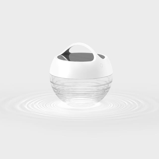 IP44.DE Aqu S LED Solar- / Akkuleuchte pearl white (weiß)