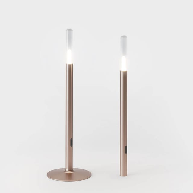 IP44.DE Glim LED Akkuleuchte bright bronze (Bronze)