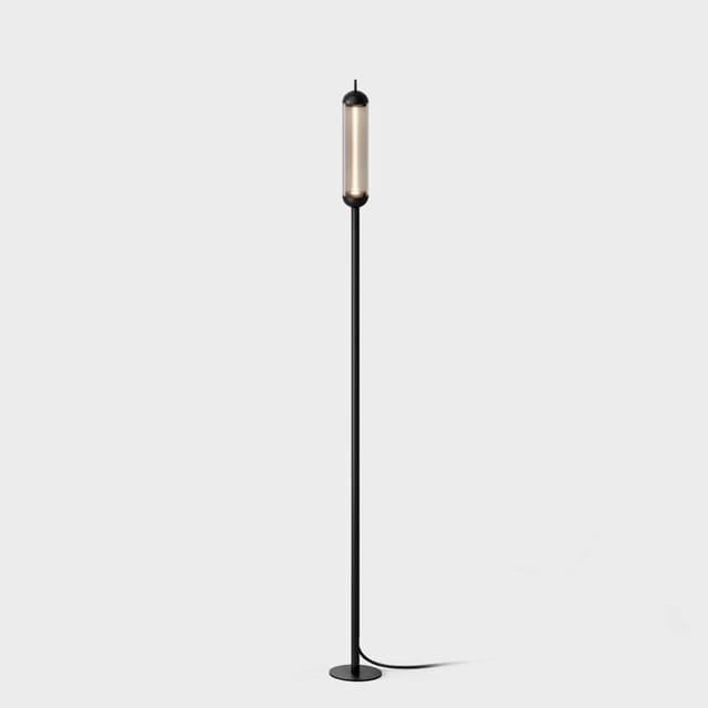 IP44.DE Reed solar join LED Solarleuchte mit Erdspieß Höhe: 125 cm, deep black (schwarz)