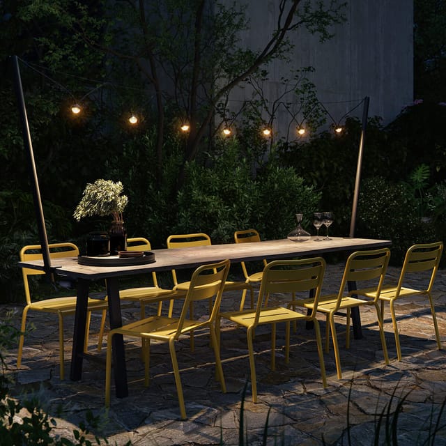 IP44.DE Cherry bubbls plug LED Lichterkette black (schwarz)