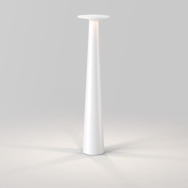 IP44.DE Lix skinny LED Akkuleuchte, Dim-to-Amber pearl white (weiß)