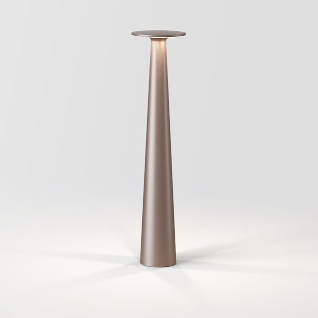 IP44.DE Lix skinny LED Akkuleuchte, Dim-to-Amber bright bronze (Bronze)
