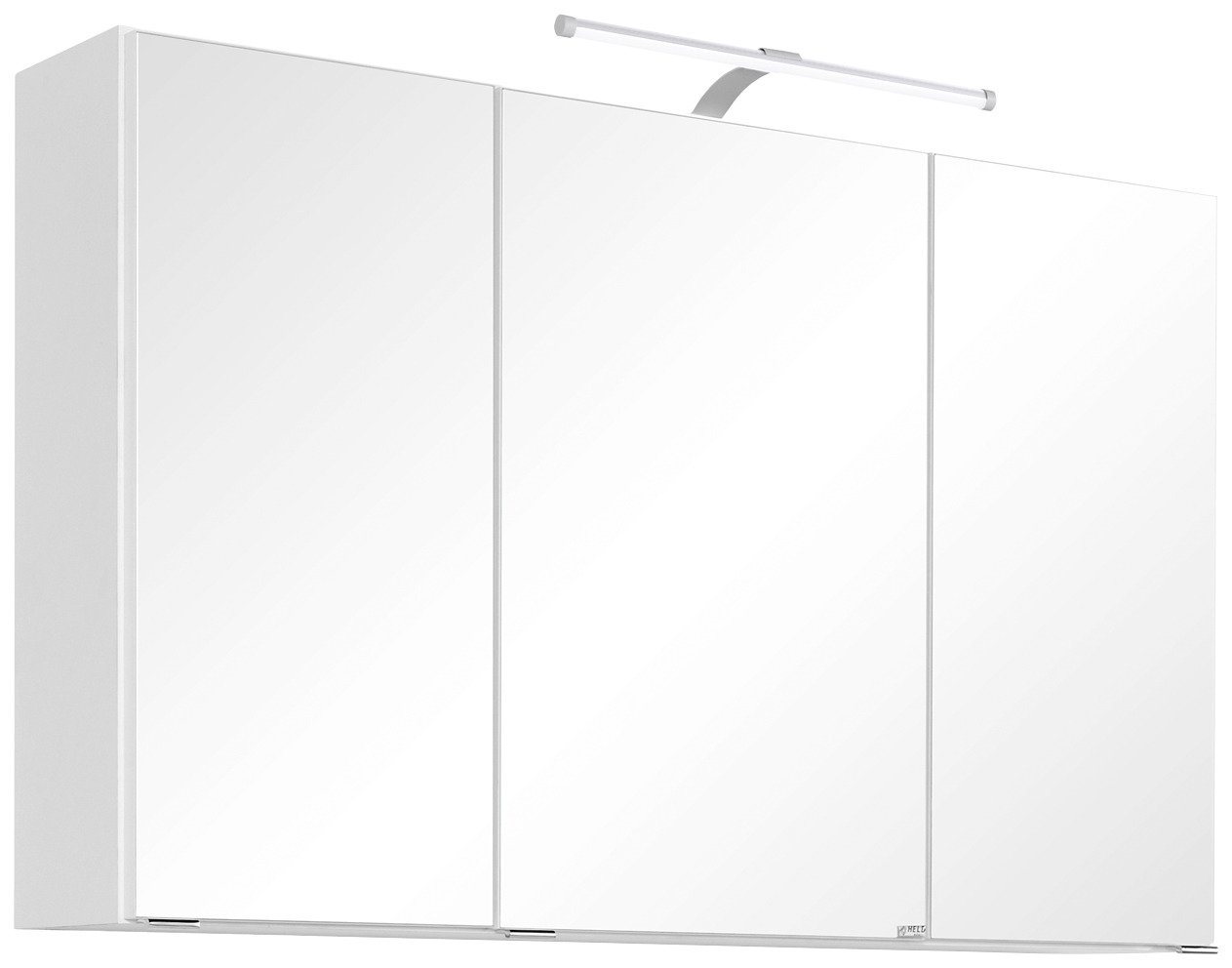 welltime Spiegelschrank Florida Breite 100 cm, mit LED-Beleuchtung Bild 4