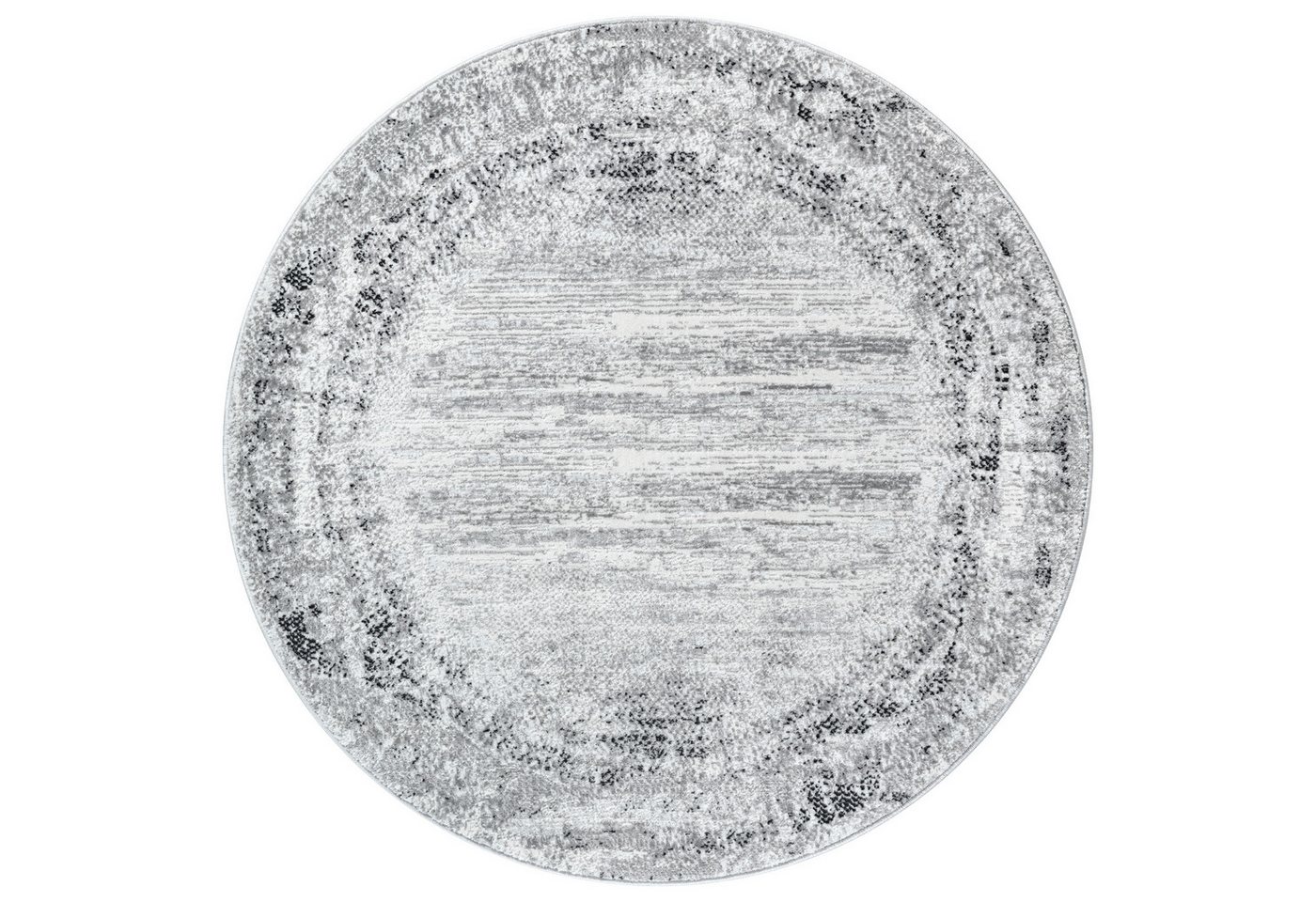 Sanat Teppich Harmony 3215, auch als Läufer und in Rund, rund, Höhe: 12 mm, Wohnzimmer, Kurzflor, modern, Bordüre, Schlafzimmer Bild 2