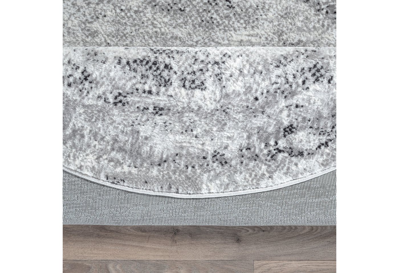 Sanat Teppich Harmony 3215, auch als Läufer und in Rund, rund, Höhe: 12 mm, Wohnzimmer, Kurzflor, modern, Bordüre, Schlafzimmer Bild 3