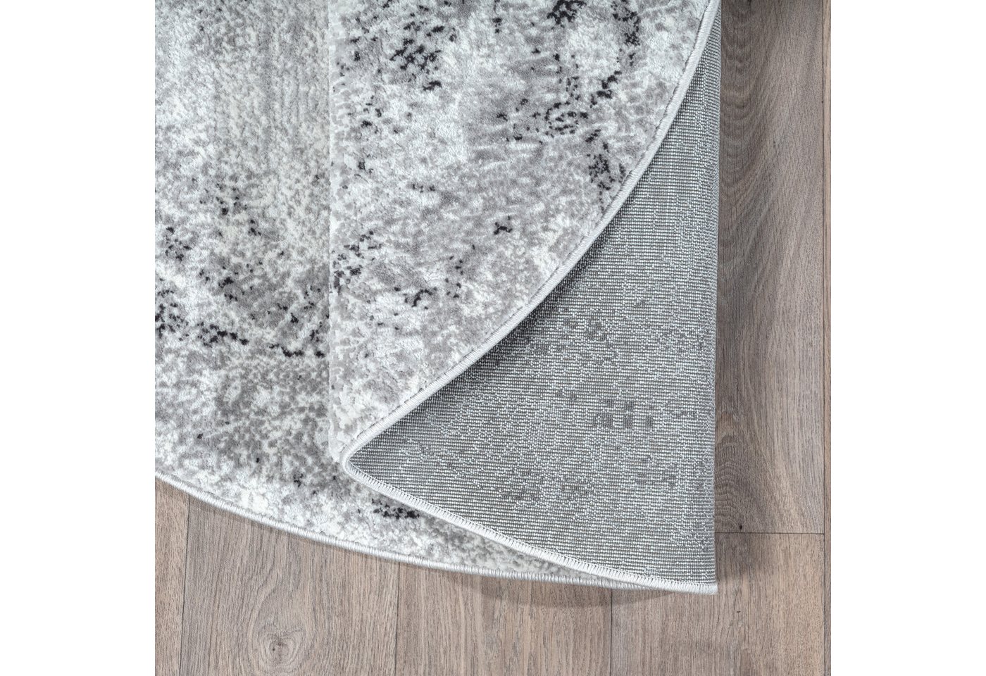 Sanat Teppich Harmony 3215, auch als Läufer und in Rund, rund, Höhe: 12 mm, Wohnzimmer, Kurzflor, modern, Bordüre, Schlafzimmer Bild 5