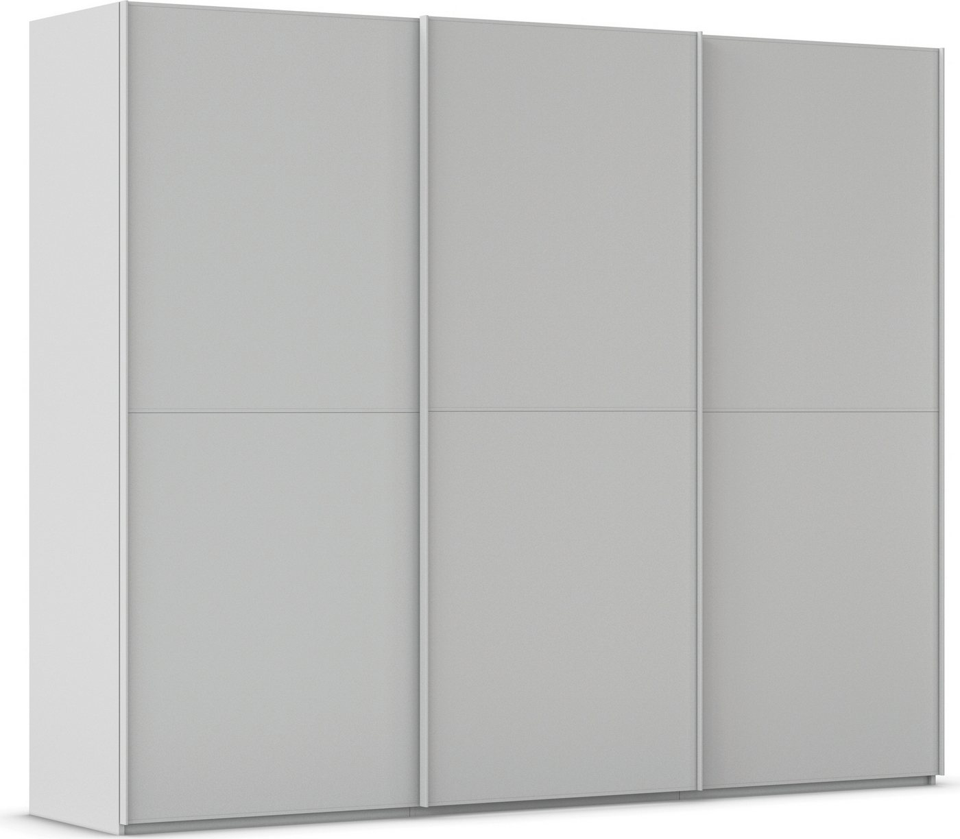 rauch Schwebetürenschrank Kleiderschrank Schrank Garderobe Schlafzimmerschrank SCALE-DUO edle zweigeteilte Türen und 3 Zierleisten MADE IN GERMANY Bild 5