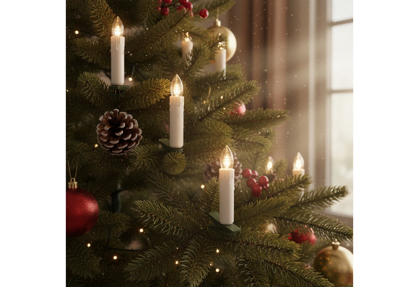 IC Winterworld LED-Christbaumkerzen, 30-flammig Bild 2