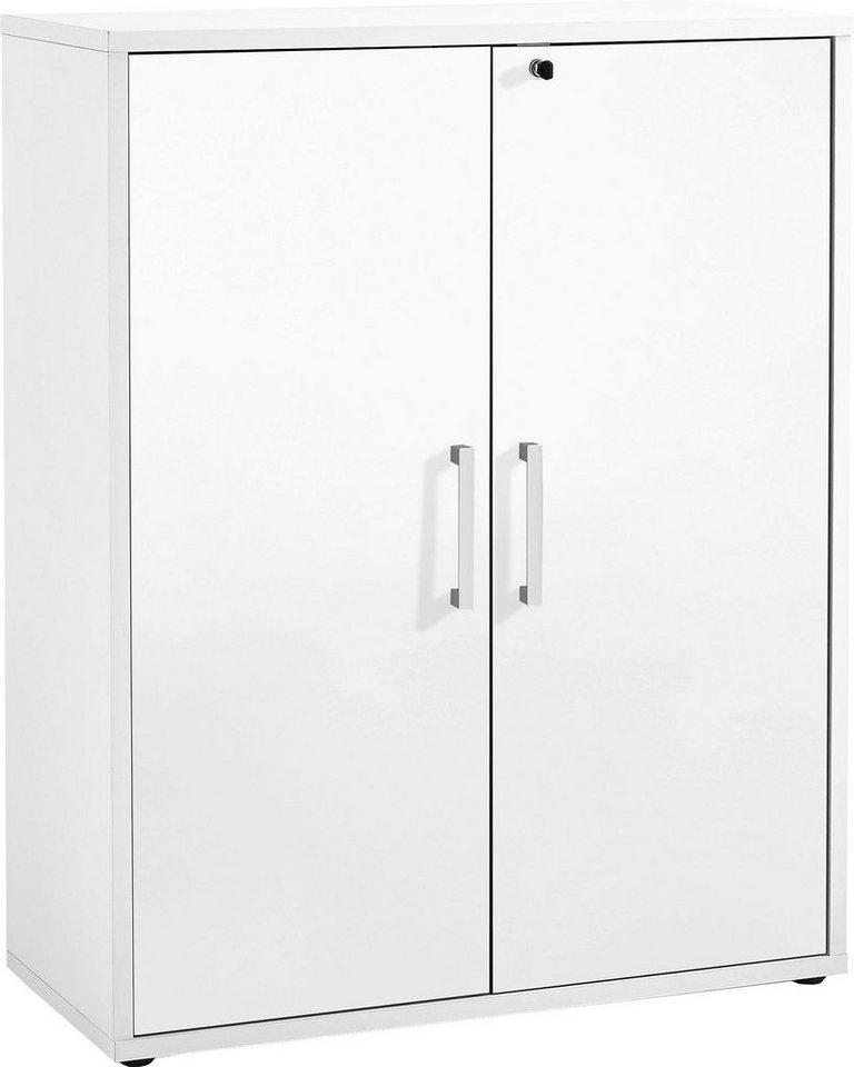 FMD Aktenregal Calvi, in 2 Höhen, viel Staur., verstellb. Böden, erweiterbar, Breite: 89 cm Bild 2