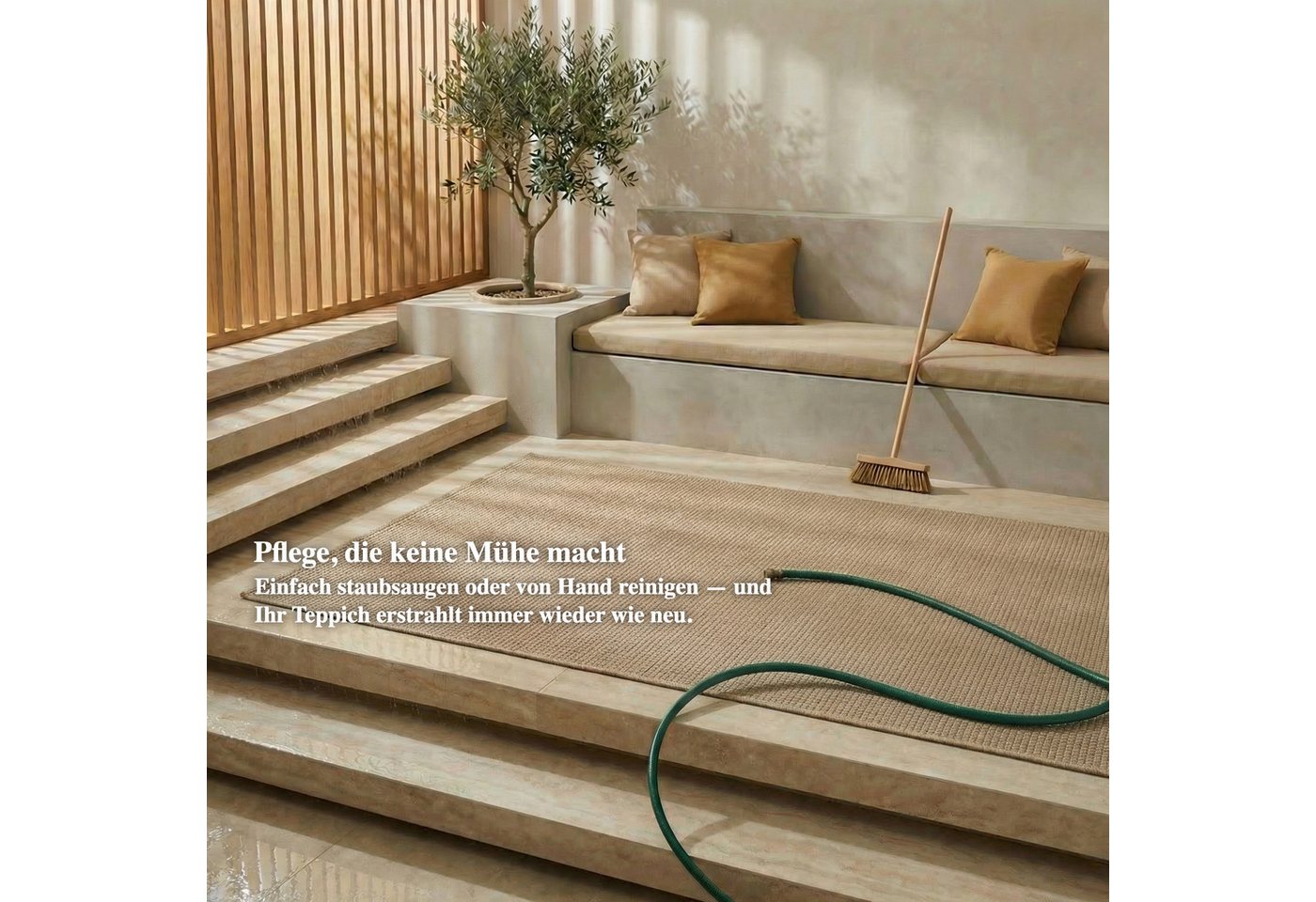 Jimri Outdoorteppich Keywest, Läufer, Outdoor Teppich Balkonteppich Terassenteppich