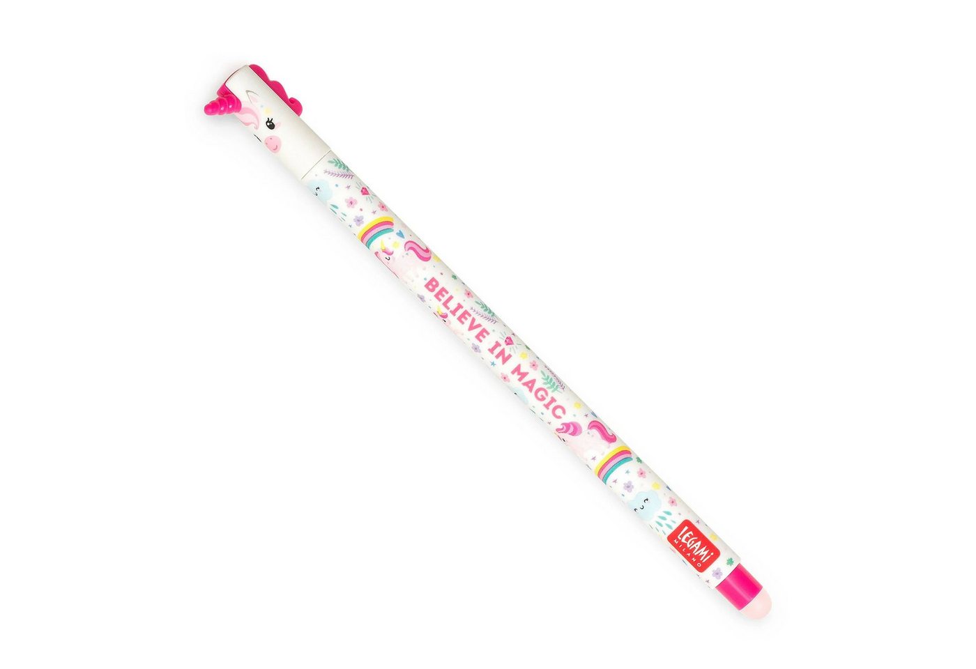 Legami Gelschreiber Gelstift Erasable Pen mit Einhorn Motiv löschbar, löschbar