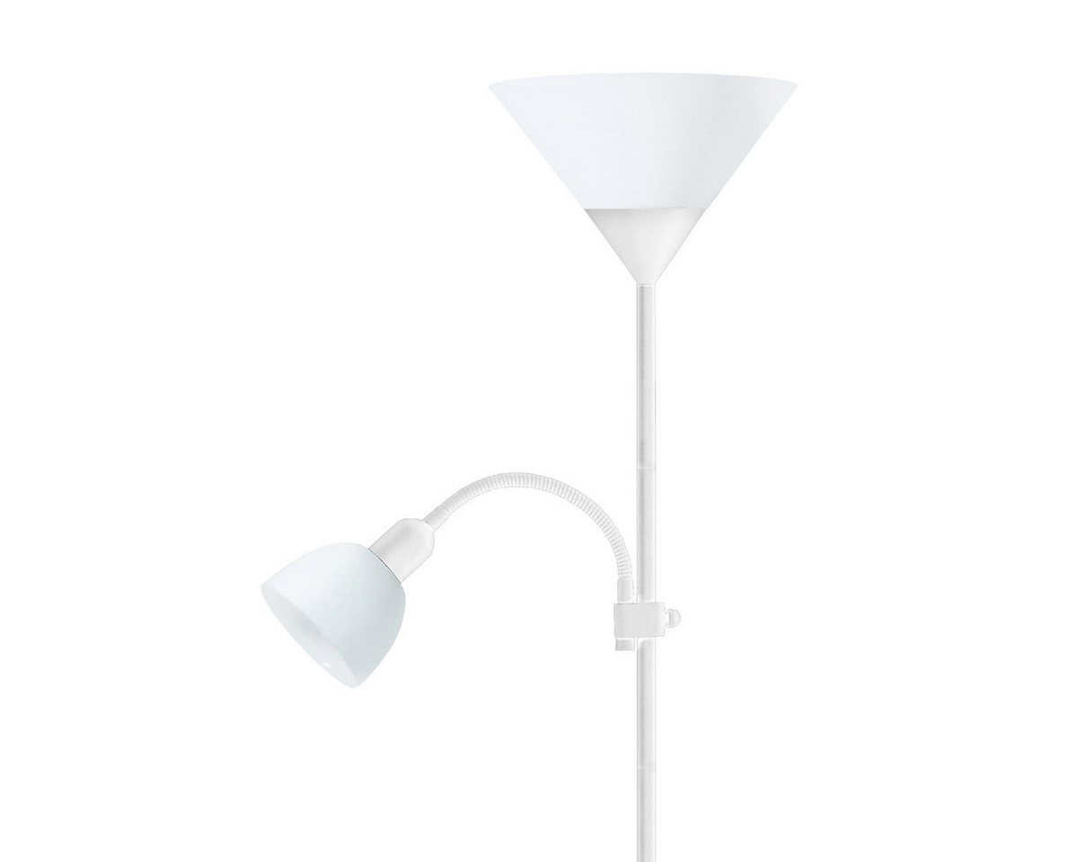 Platinet Stehlampe PFLF066, 2in1 Stehlampe mit verstellbarem Lesearm