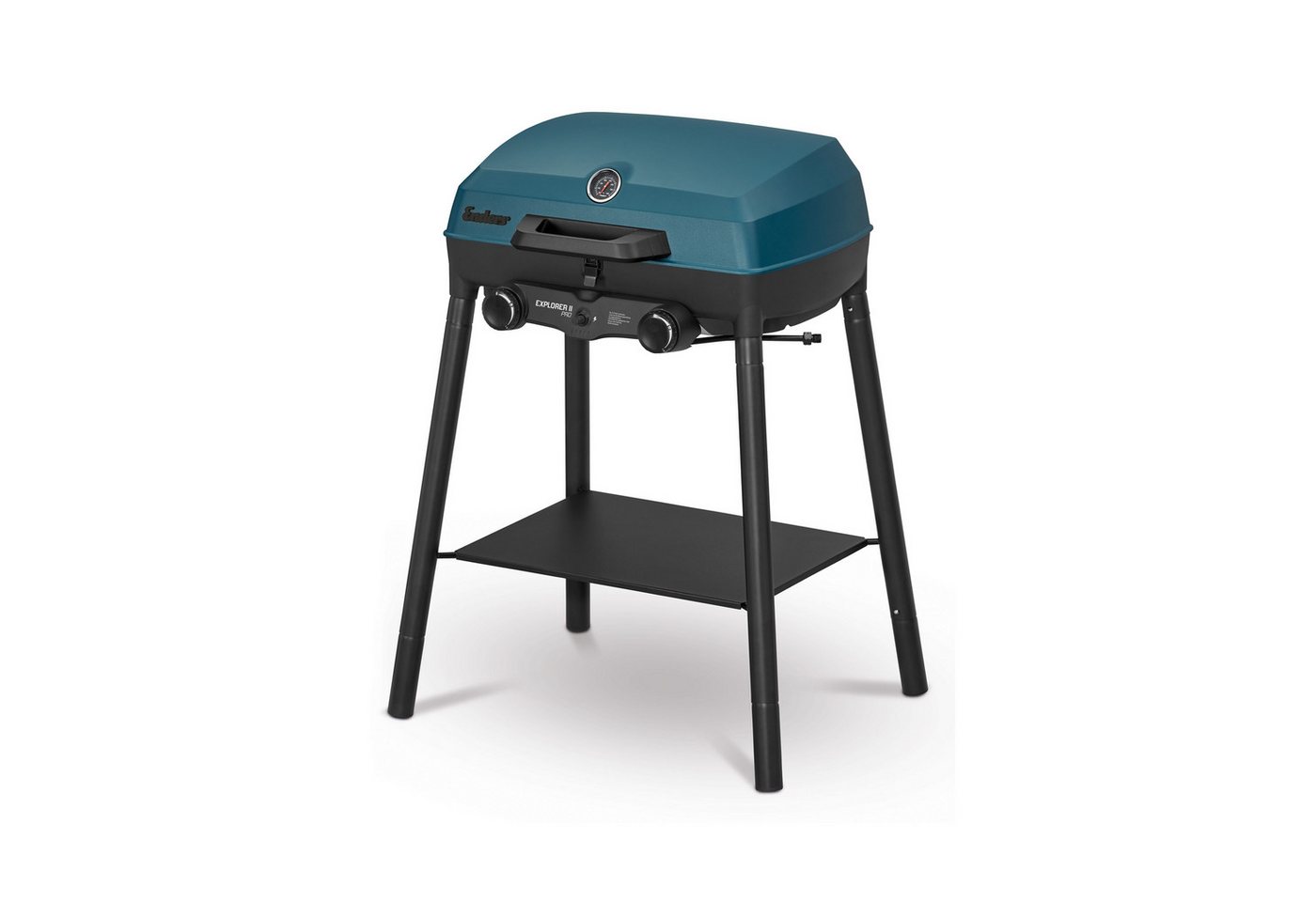 Enders® Gasgrill Explorer II Pro Gas Grill Camping Gasgrill 2 Brenner inkl. Thermometer