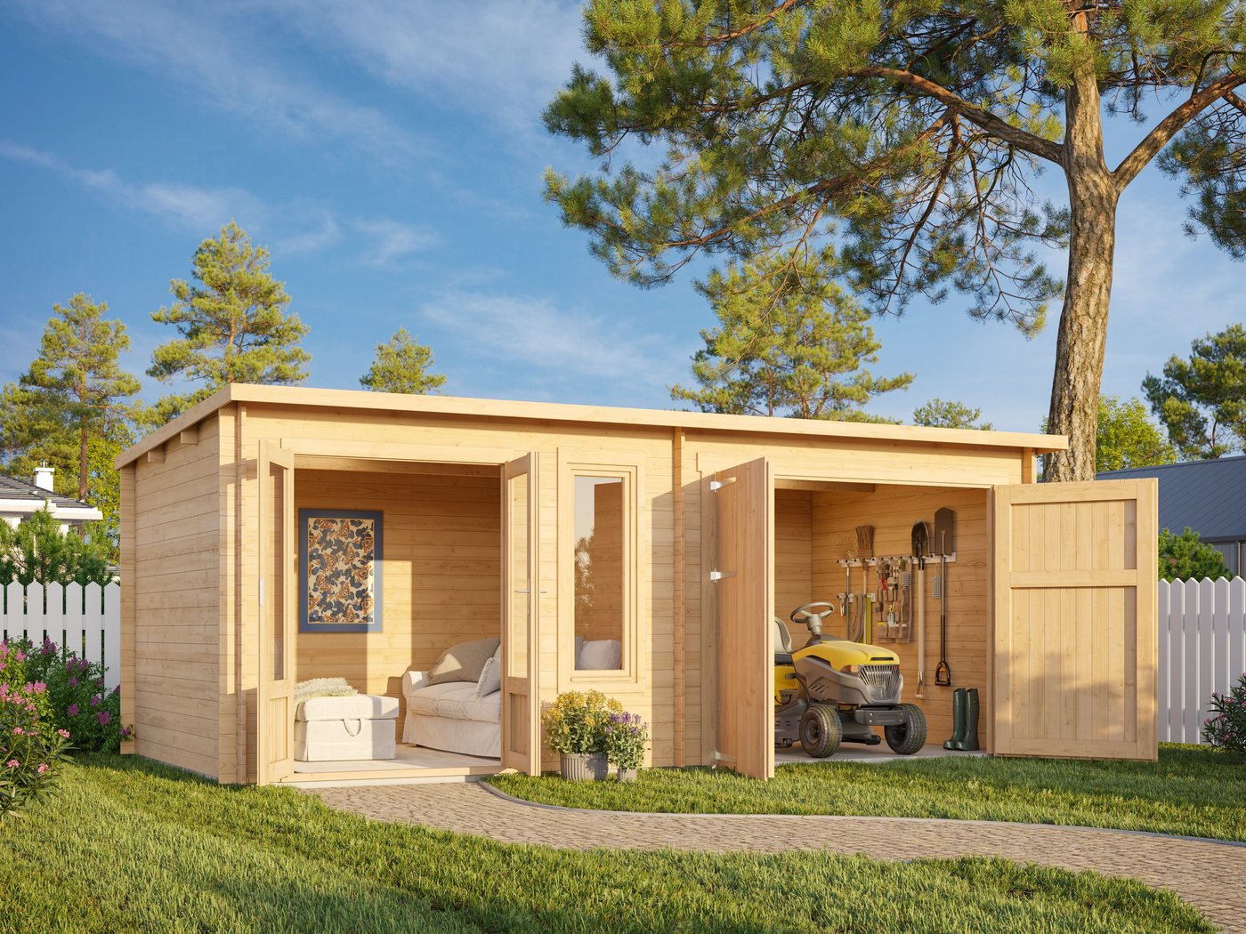 Fjordholz Gartenhaus Gardenstore 28 B Bild 3