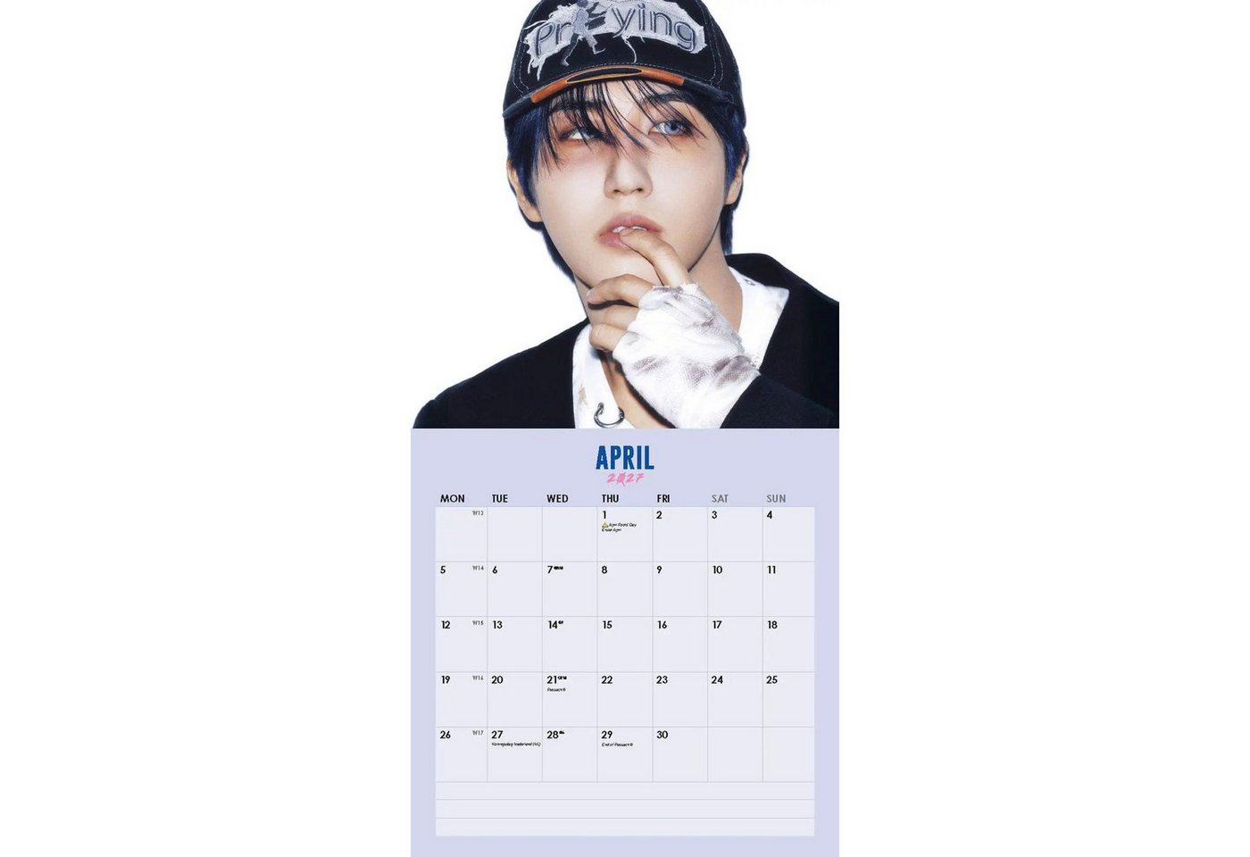 Wandkalender Stray Kids Kalender 2027 Bild 2
