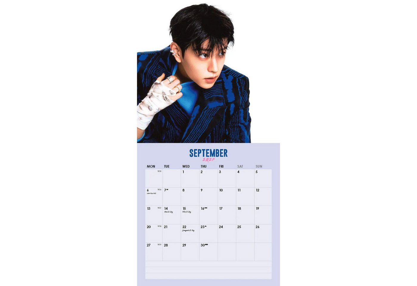 Wandkalender Stray Kids Kalender 2027 Bild 4