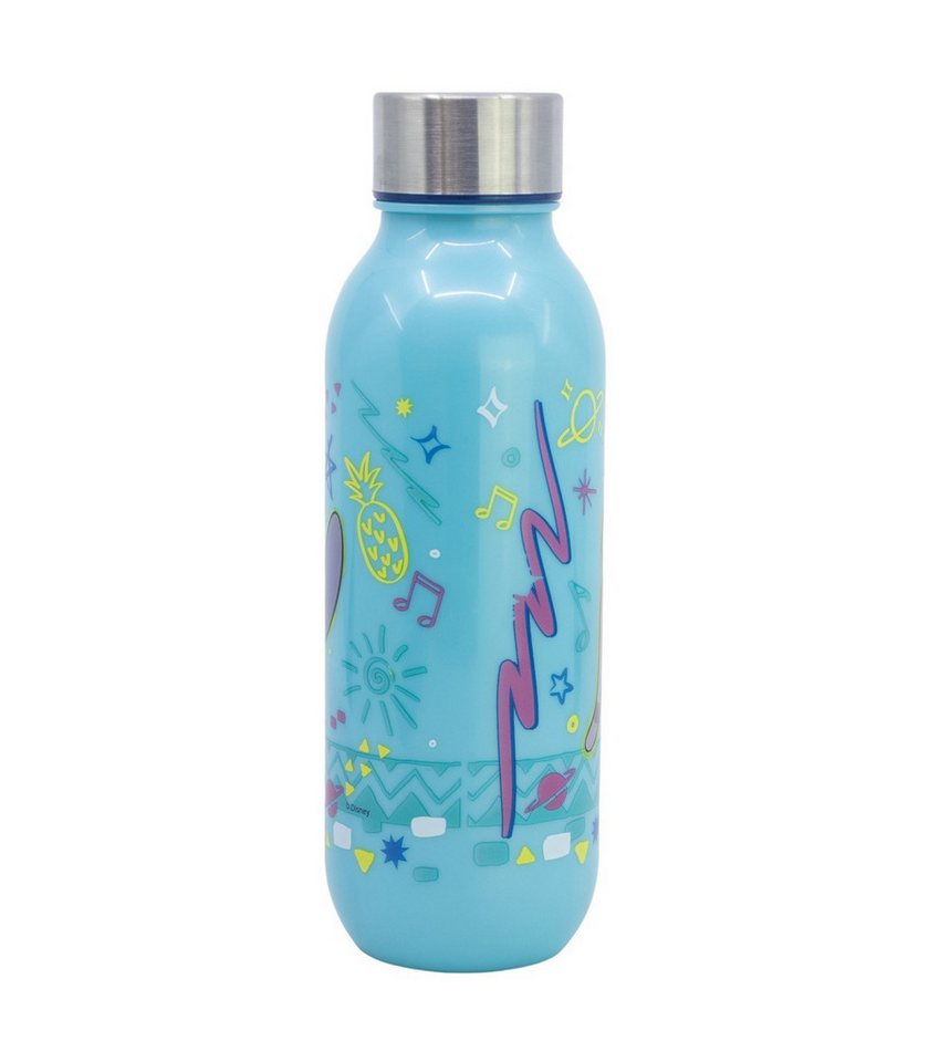 Disney Trinkflasche Stitch 640 ml Kinder Wasserflasche mit Schraubdeckel