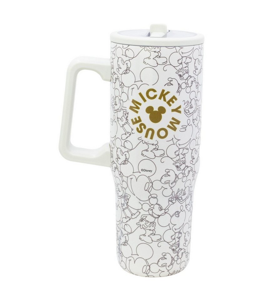 Disney Mickey Mouse Isolierflasche Sipper Mug 920 ml Thermo Trinkbecher mit Griff Bild 4