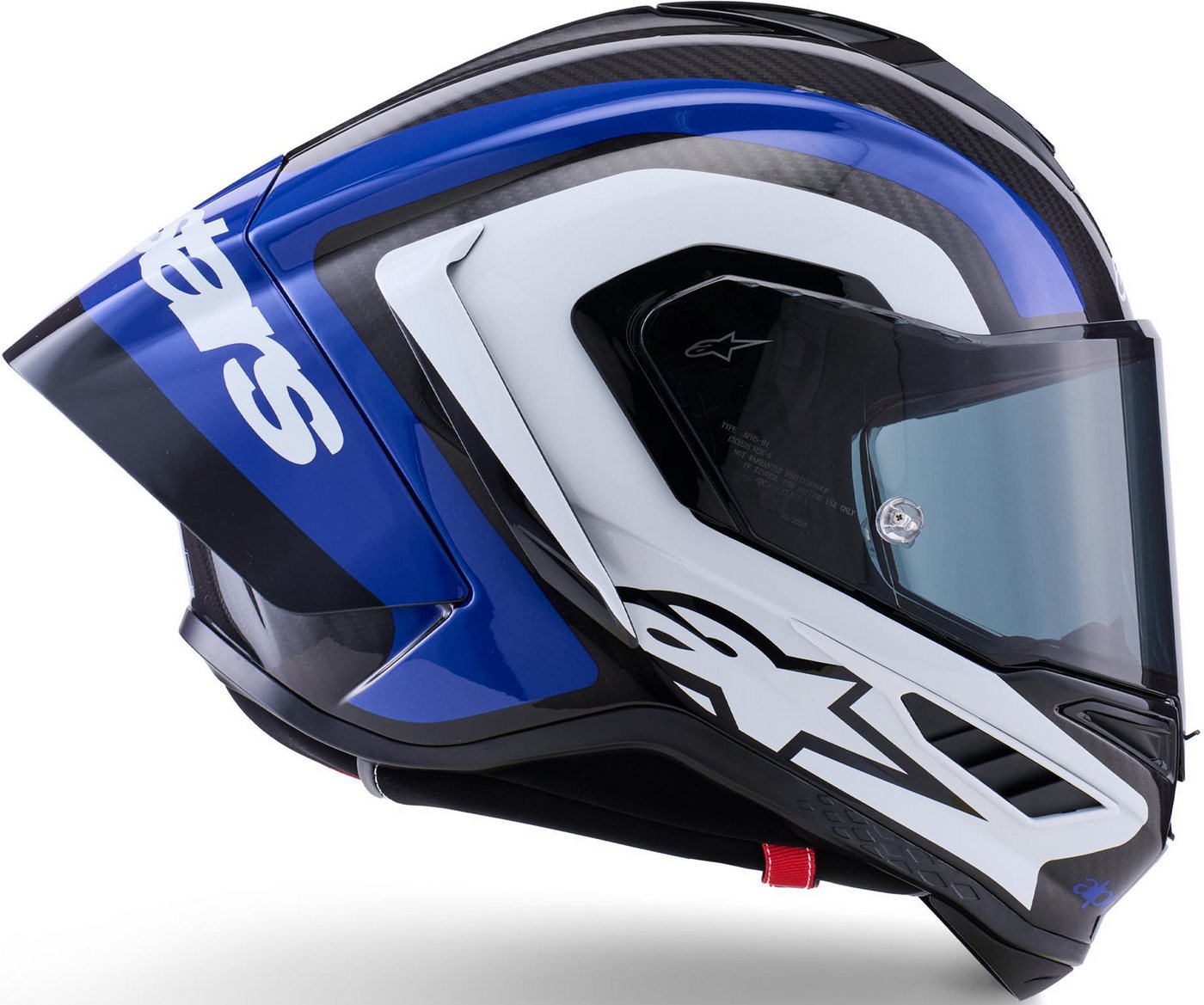 Alpinestars Motorradhelm Supertech R10 Arius Carbon Helm, Antifog Beschichtet,notfallsystem-polsterung (eqrs),geeignet Für Bild 2