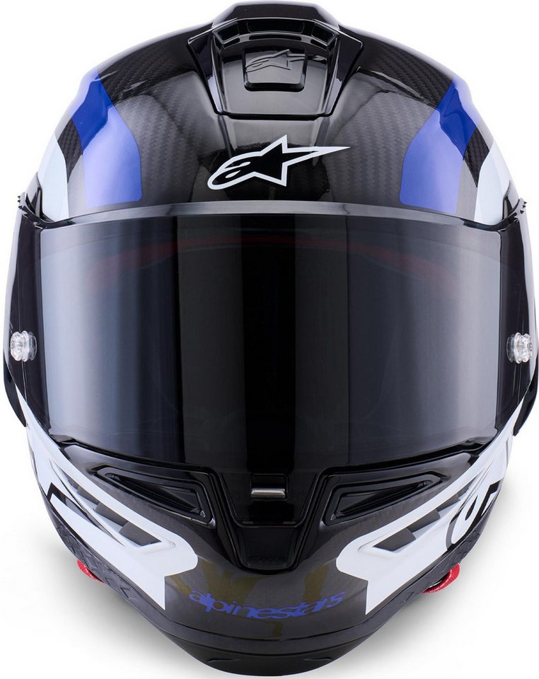 Alpinestars Motorradhelm Supertech R10 Arius Carbon Helm, Antifog Beschichtet,notfallsystem-polsterung (eqrs),geeignet Für Bild 3