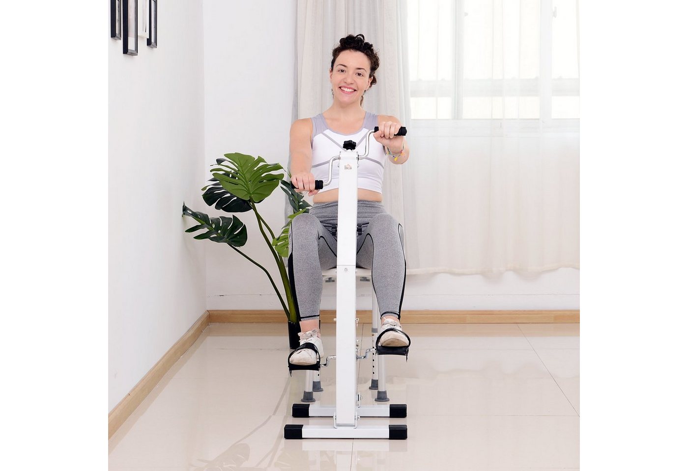 HOMCOM Heimtrainer Bewegungstrainer für Senioren