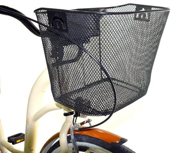 T&Y Trade Cityrad 28 Zoll Damen Mädchen City Fahrrad Bike Rad STVO Reflex Beige 1 Gang, 1 Gang, Rücktritt, Gepäckträger, Licht, Seitenständer, Korb