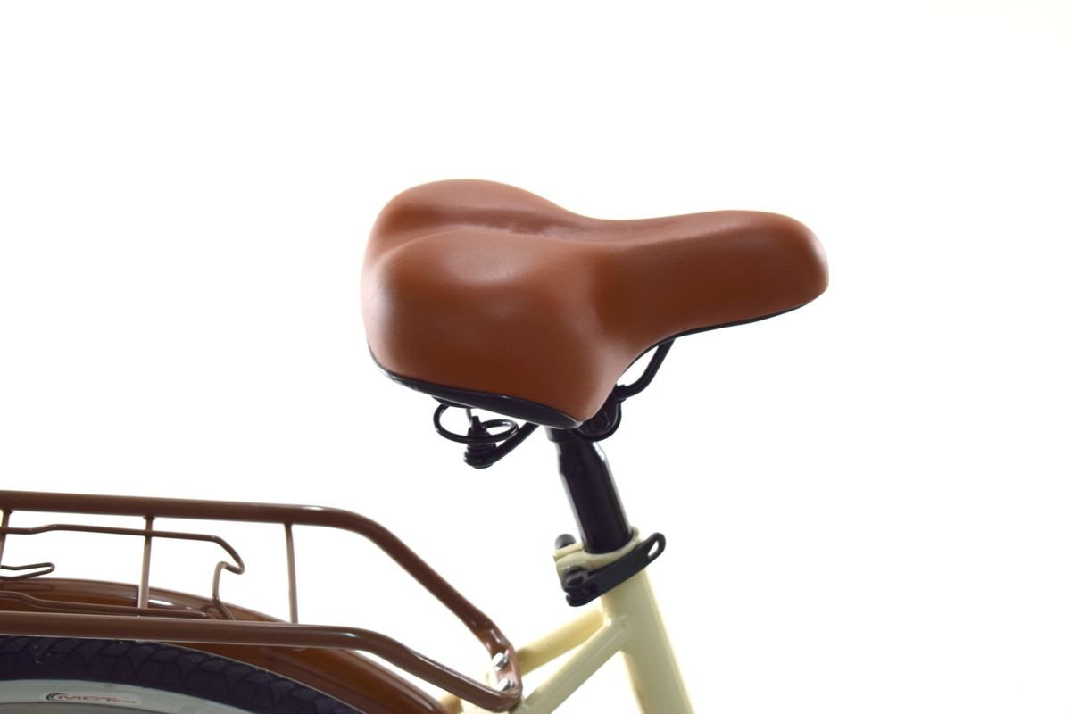 T&Y Trade Cityrad 28 Zoll Damen Mädchen City Fahrrad Bike Rad STVO Reflex Beige 1 Gang, 1 Gang, Rücktritt, Gepäckträger, Licht, Seitenständer, Korb Bild 3
