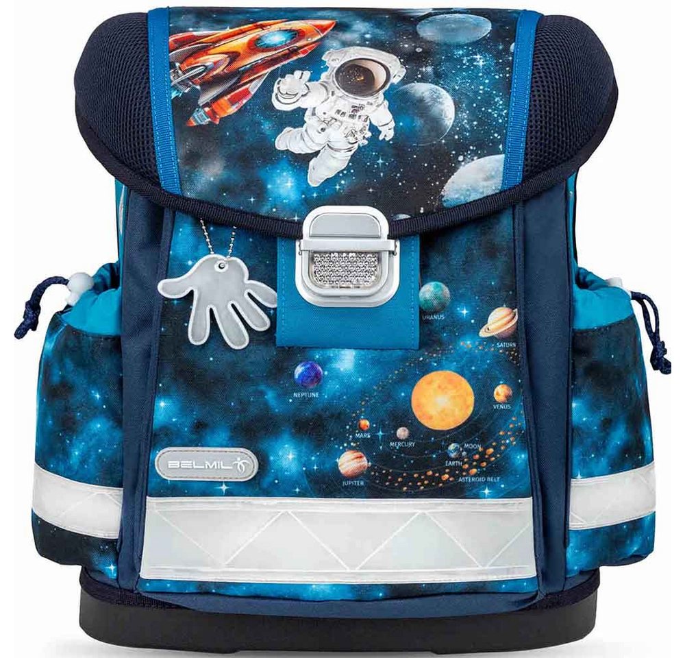 Belmil Schulranzen Set Classy 10-teilig 2025 Jungen Infinity Space Bild 2