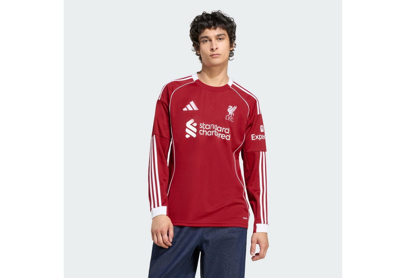 adidas Performance Fußballtrikot FC LIVERPOOL 25/26 HEIMTRIKOT, LANGÄRMLIG (1-tlg)
