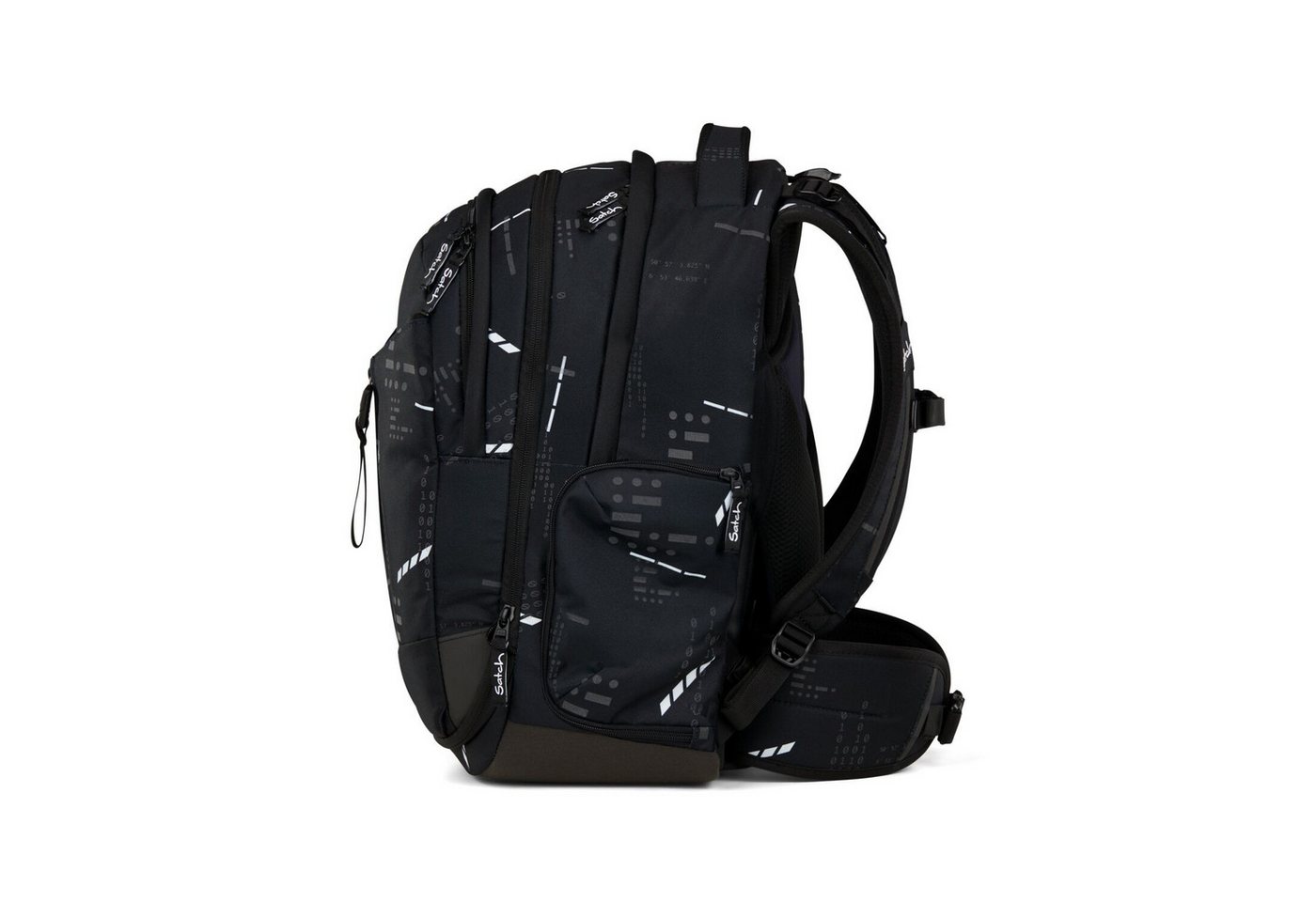 Satch Schulranzen Schulrucksack MATCH Ninja Matrix (1 Stück), Schulranzen, ergonomisch, 30 + 5 Liter Bild 4