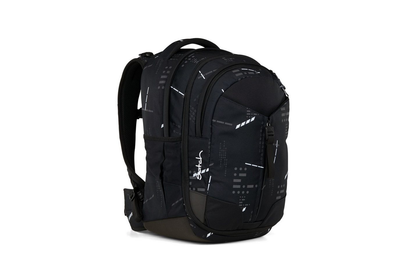 Satch Schulranzen Schulrucksack MATCH Ninja Matrix (1 Stück), Schulranzen, ergonomisch, 30 + 5 Liter Bild 5