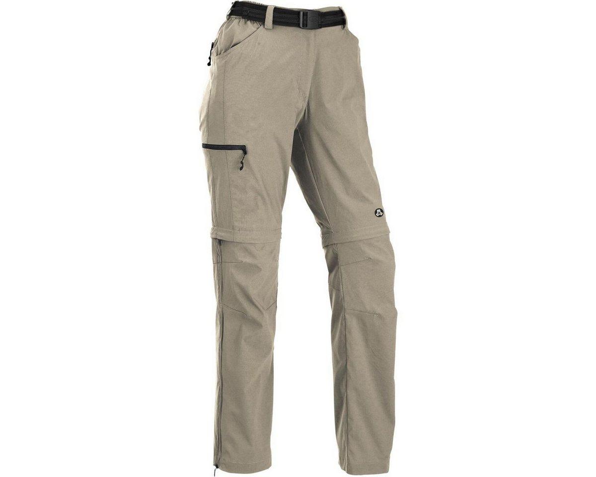 Maul Sport® Outdoorhose Montreal II - T-zipp off Hose Elastisch Vielseitige Damen-Wanderhose mit Zip-Off-Funktion, schnelltrocknend