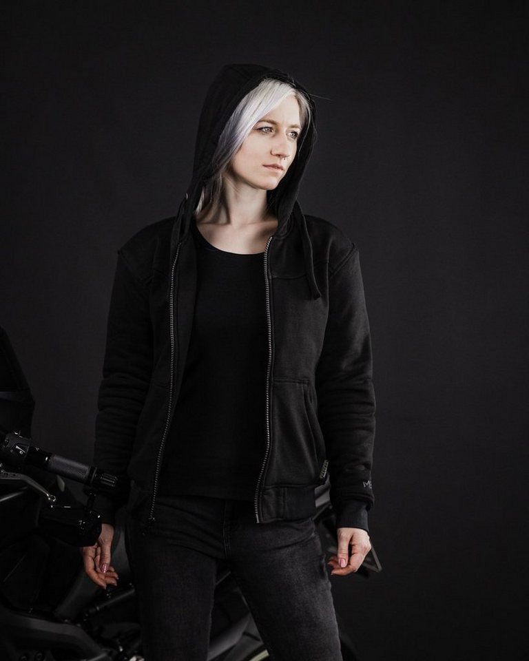 Merlin Motorradjacke Vixen Damen Motorrad Zip Hoodie Jacke Atmungsaktiv protektoren reflektierende Bild 2
