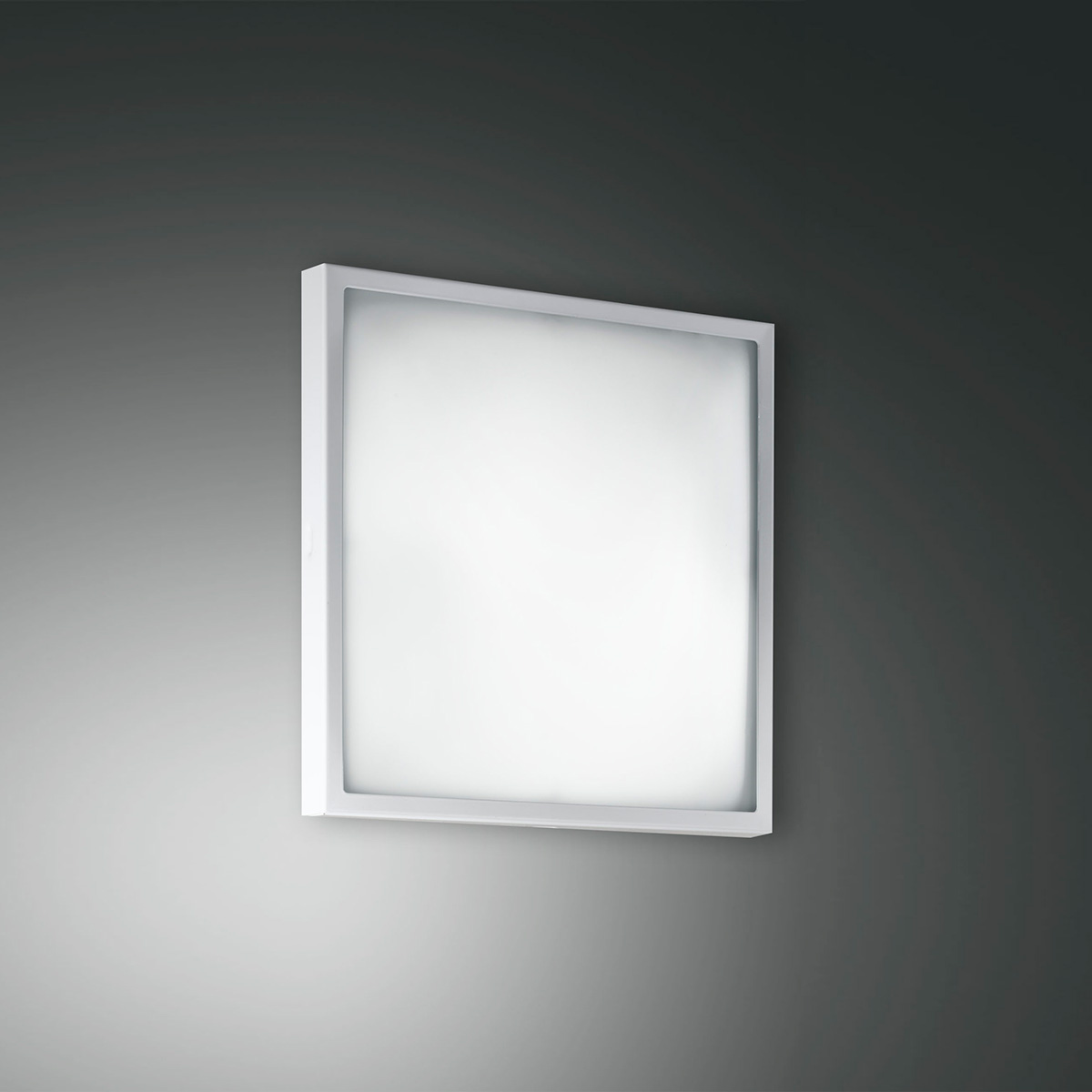 Fabas Luce Osaka Wandleuchte, 22 x 22 cm weiß
