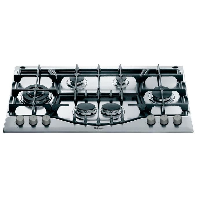 Hotpoint Ariston Phn 961 Ts/ix/ha 6-zonen-gaskochfeld Gusseisen Roste 90 Cm Edelstahl