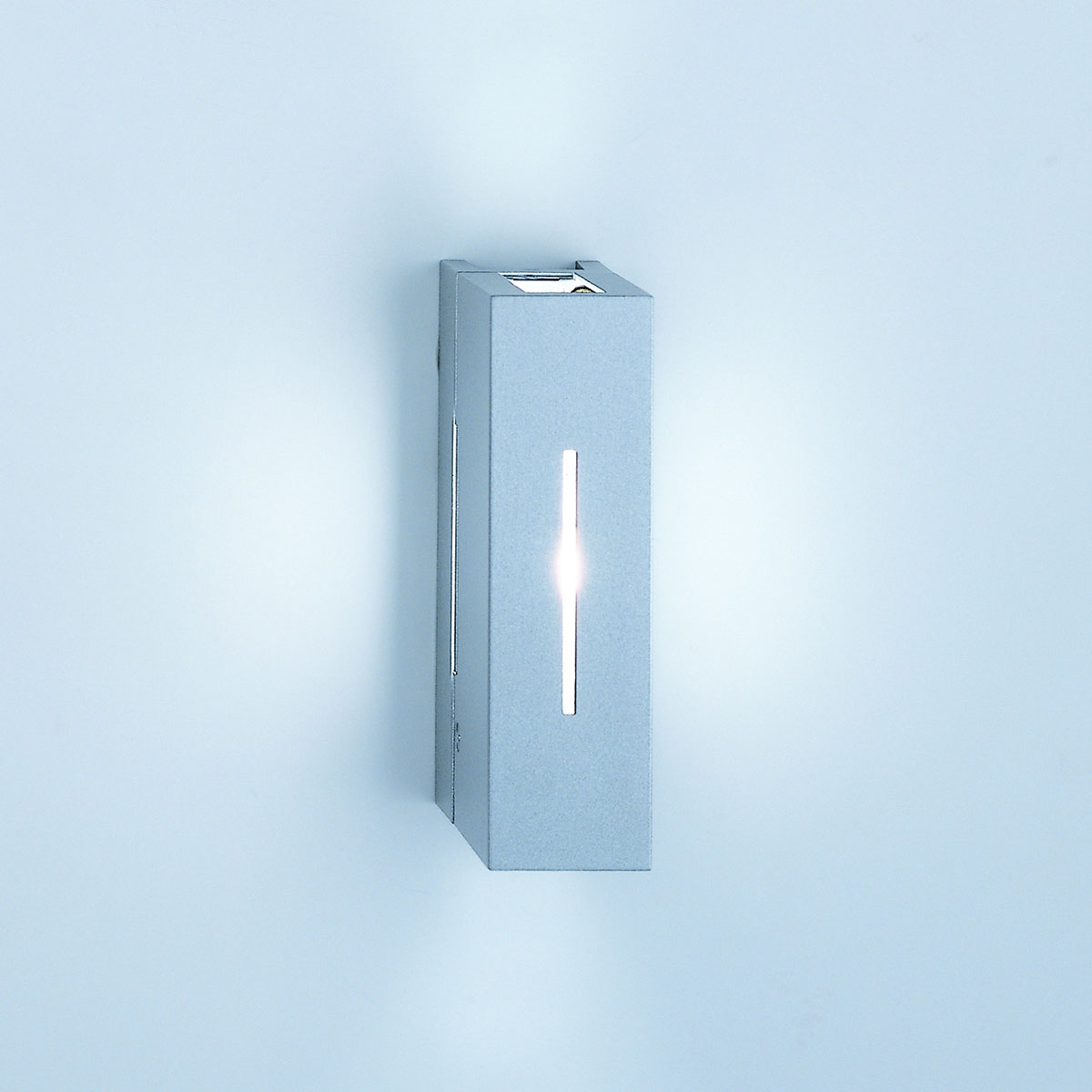 Milan Bloc Wandleuchte graumetallic lackiert