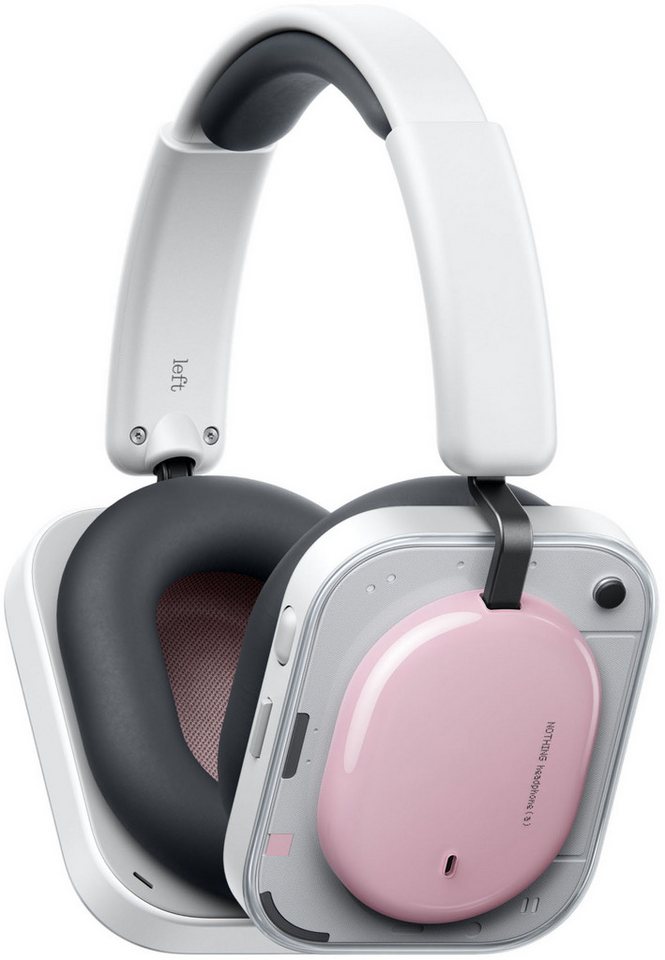 Nothing Kopfhörer (a) Kabellos Bluetooth Mit Geräuschunterdrückung Rosa