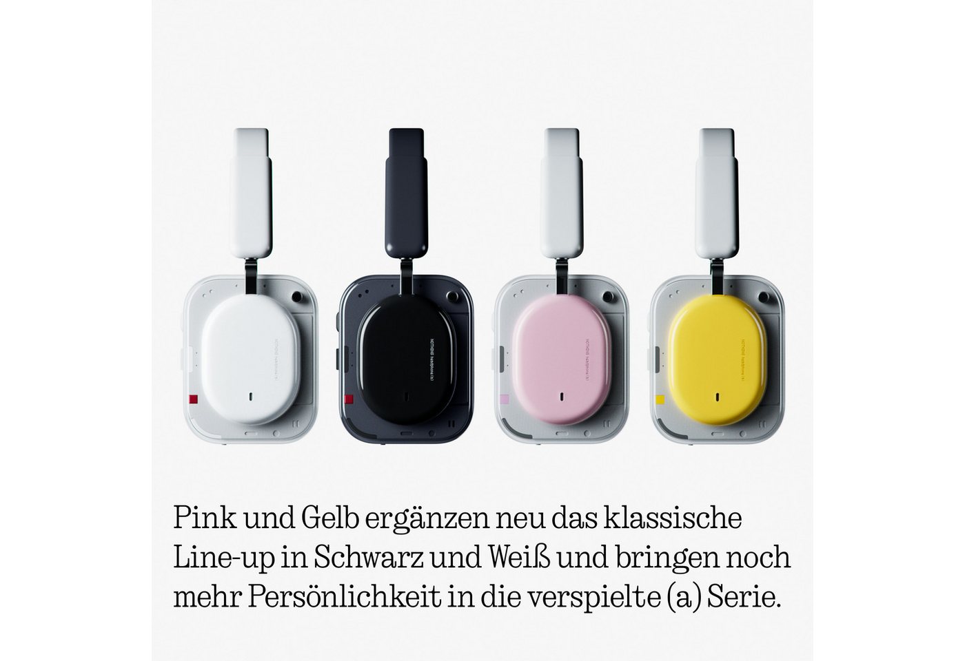 Nothing Kopfhörer (a) Kabellos Bluetooth Mit Geräuschunterdrückung Rosa Bild 4