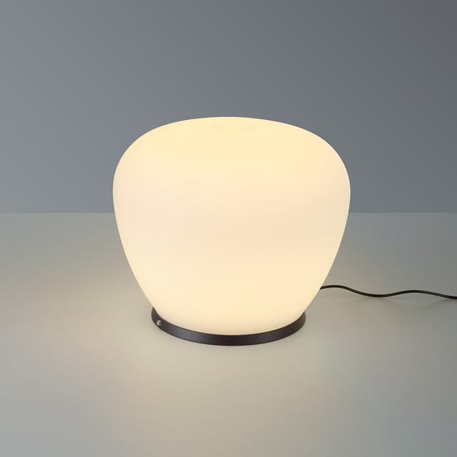 Bopp Cara LED Tischleuchte Ø: 27 cm, schwarz eloxiert
