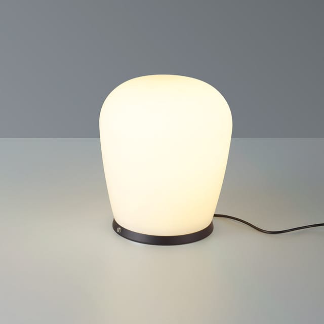 Bopp Cara LED Tischleuchte Ø: 18 cm, schwarz eloxiert