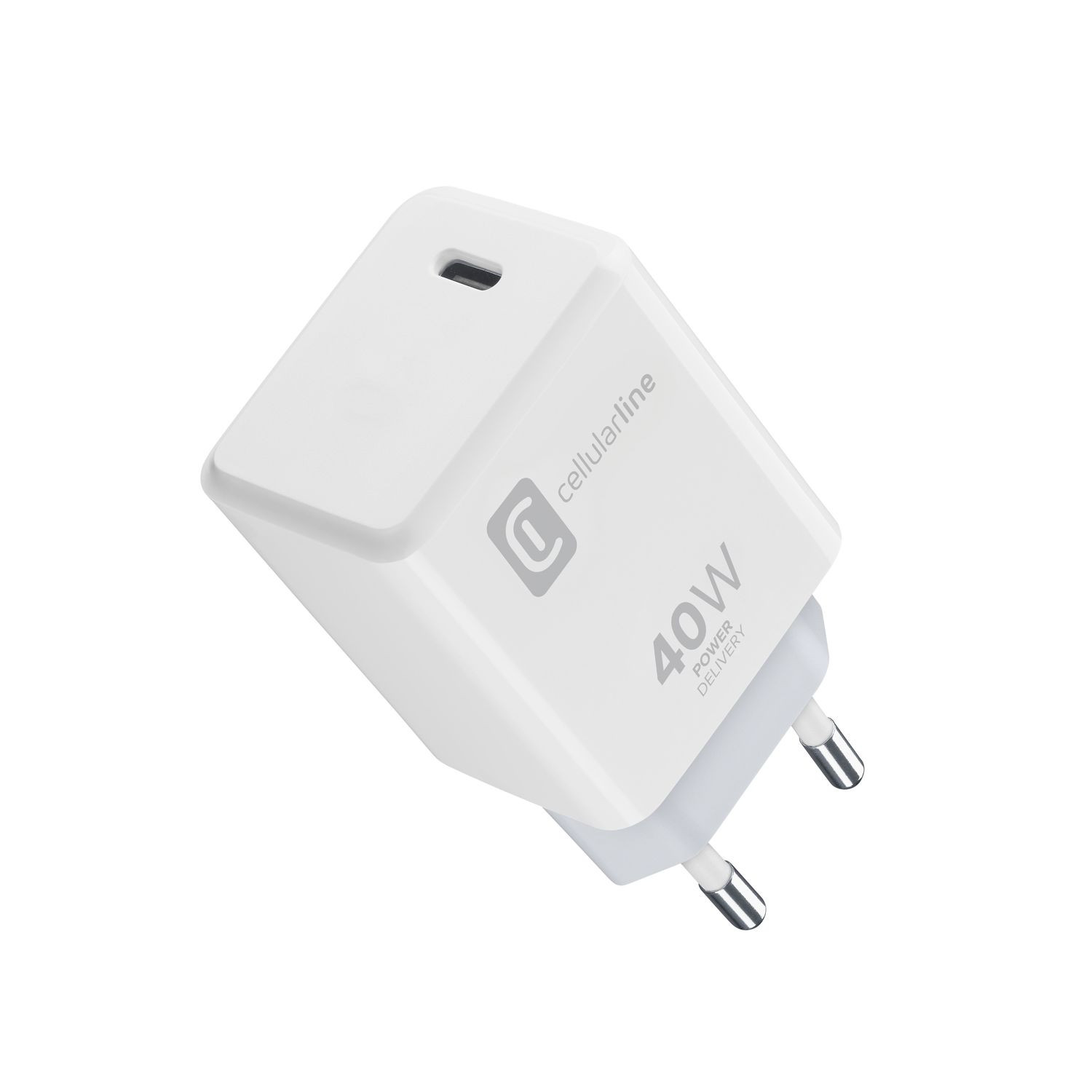 Cellularline 40w Usb-c Netzladegerät – Apple Dedicated 40w Usb-c Power-delivery-ladegerät, Ideal Für Iphone 17 Und Ipad Pro 2025.