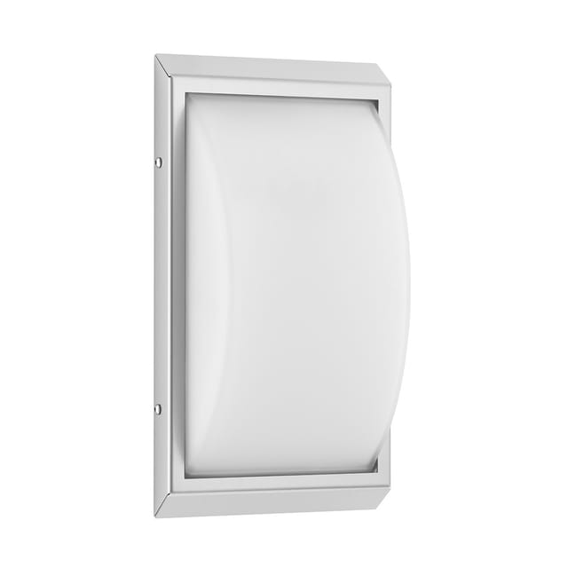LCD Außenleuchten 052 Wandleuchte Edelstahl, ohne Bewegungsmelder