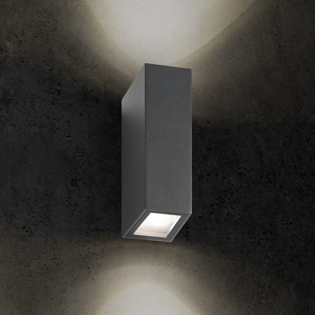 LCD Außenleuchten 5023 Up & Down LED Wandleuchte graphit