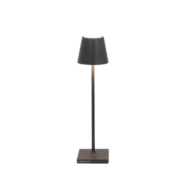 Zafferano AiLati Poldina micro Pro LED Akkuleuchte dunkelgrau