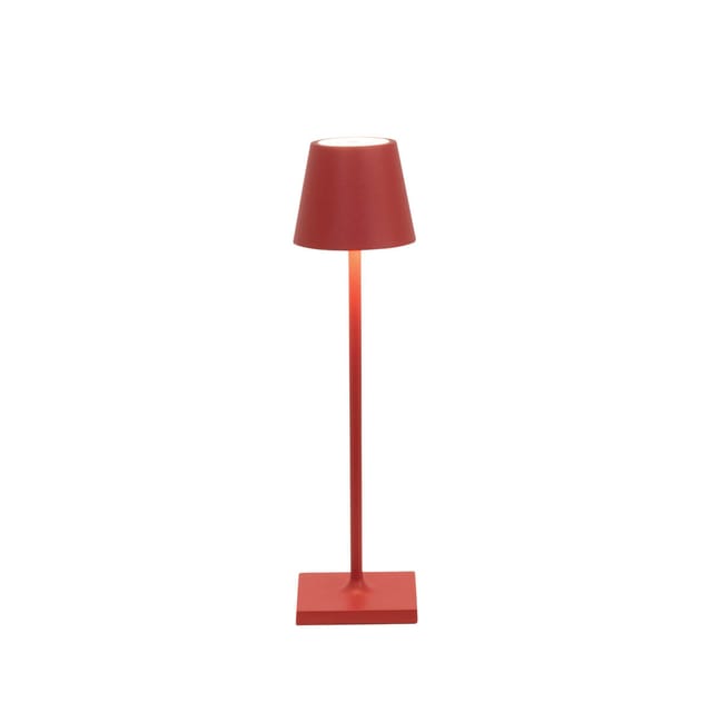 Zafferano AiLati Poldina micro Pro LED Akkuleuchte rot