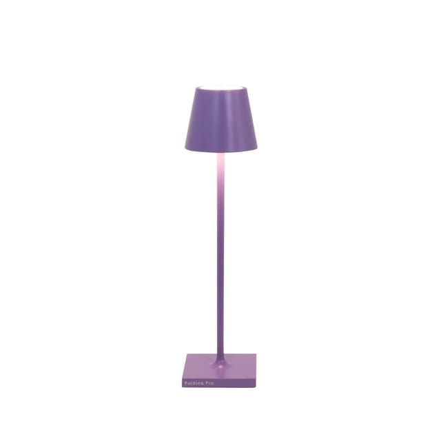 Zafferano AiLati Poldina micro Pro LED Akkuleuchte lila