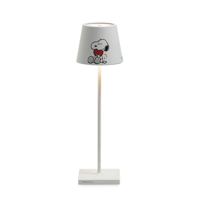 Zafferano AiLati Poldina x Peanuts Pro LED Akkuleuchte Heart
